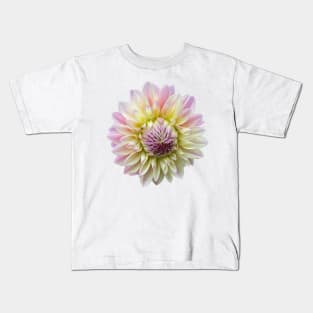 Coralie Dahlia Flower Kids T-Shirt